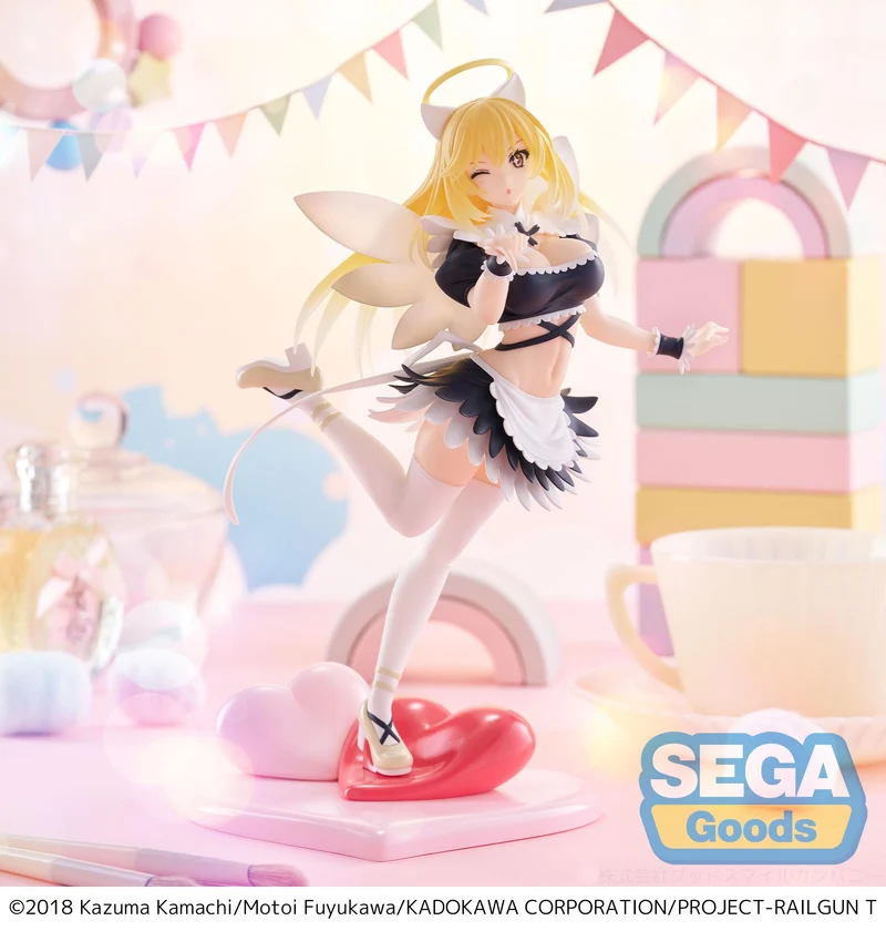 Sega Figures Luminasta: A Certain Scientific Railgun T - Misaki Shokuhou Fallen Angel Maid