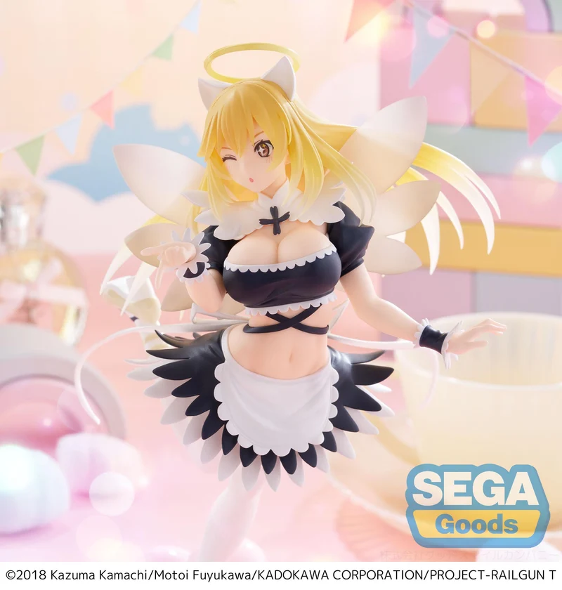 Sega Figures Luminasta: A Certain Scientific Railgun T - Misaki Shokuhou Fallen Angel Maid