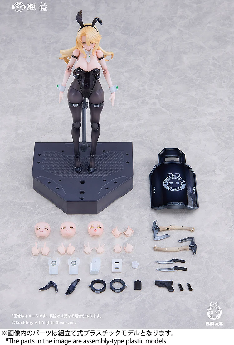 Sushing Action Figure: Bunny Rapid Action Squad - Guardian Erena Escala 1/12