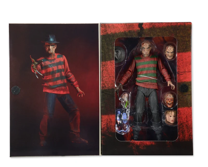 NECA Figura de Accion Ultimate: Pesadilla En La Calle Del Infierno 30 Aniversario - Freddy 7 Pulgadas