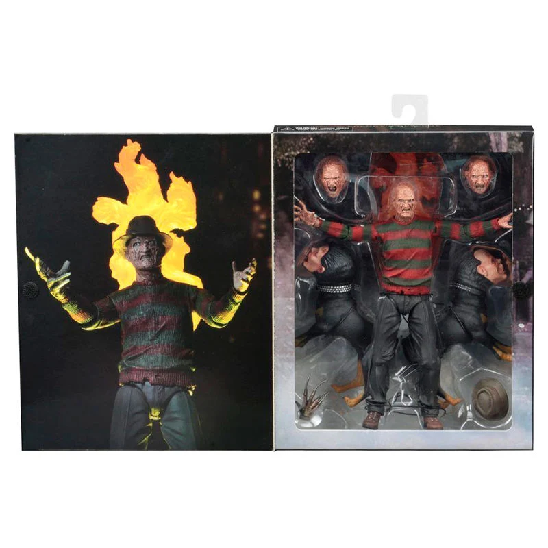 NECA Figura de Accion Ultimate: Pesadilla En La Calle Del Infierno 2 - Freddy Krueger 7 Pulgadas