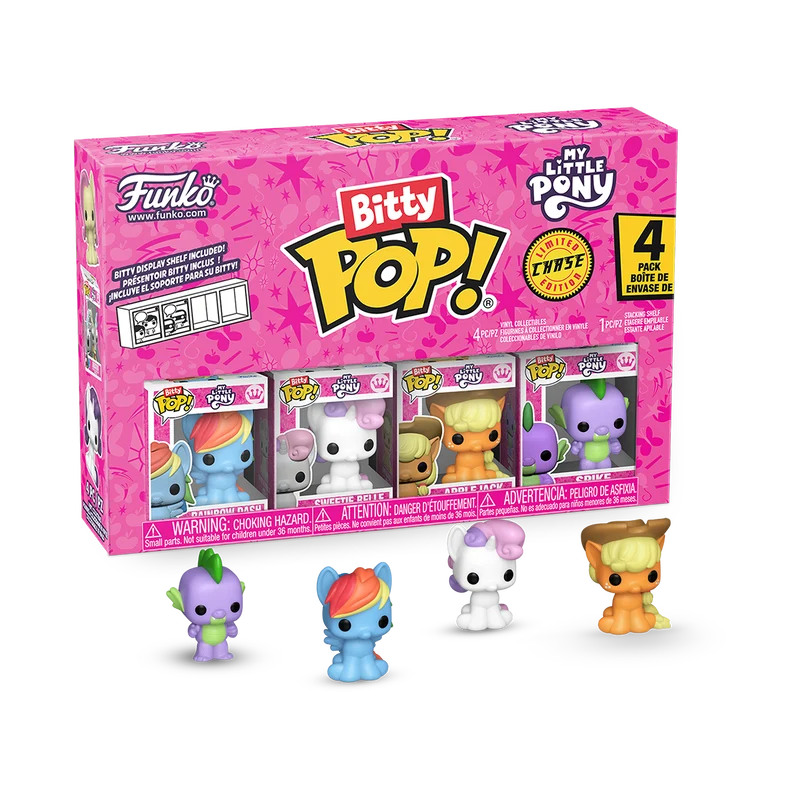Funko Bitty Pop: My Little Pony - Rainbow Dash 4 Pack