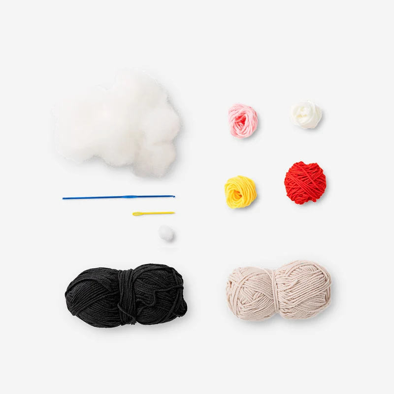 DIY crochet cat