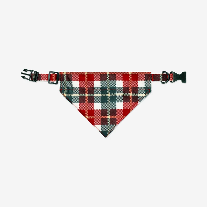 Pet bandana - Checkered print
