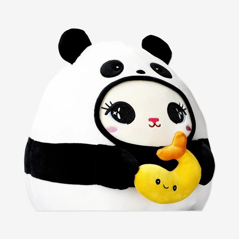 Plush toy - Teddy panda with shrimp