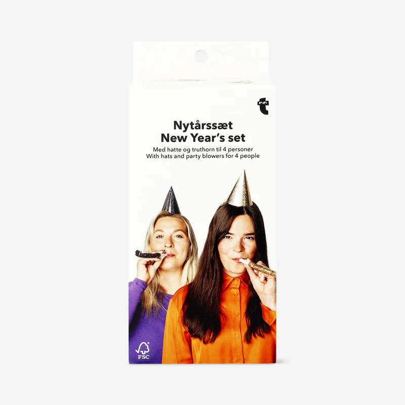 New Year's party set for 4 people