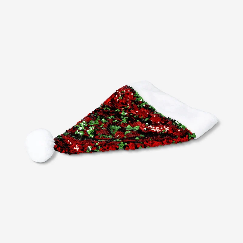 Elf hat with sequins - For adults