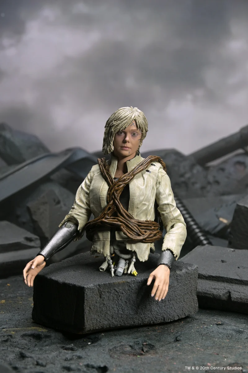 NECA Figura de Accion Ultimate: Depredador Tierras Salvajes - Thia y Bud 7 Pulgadas