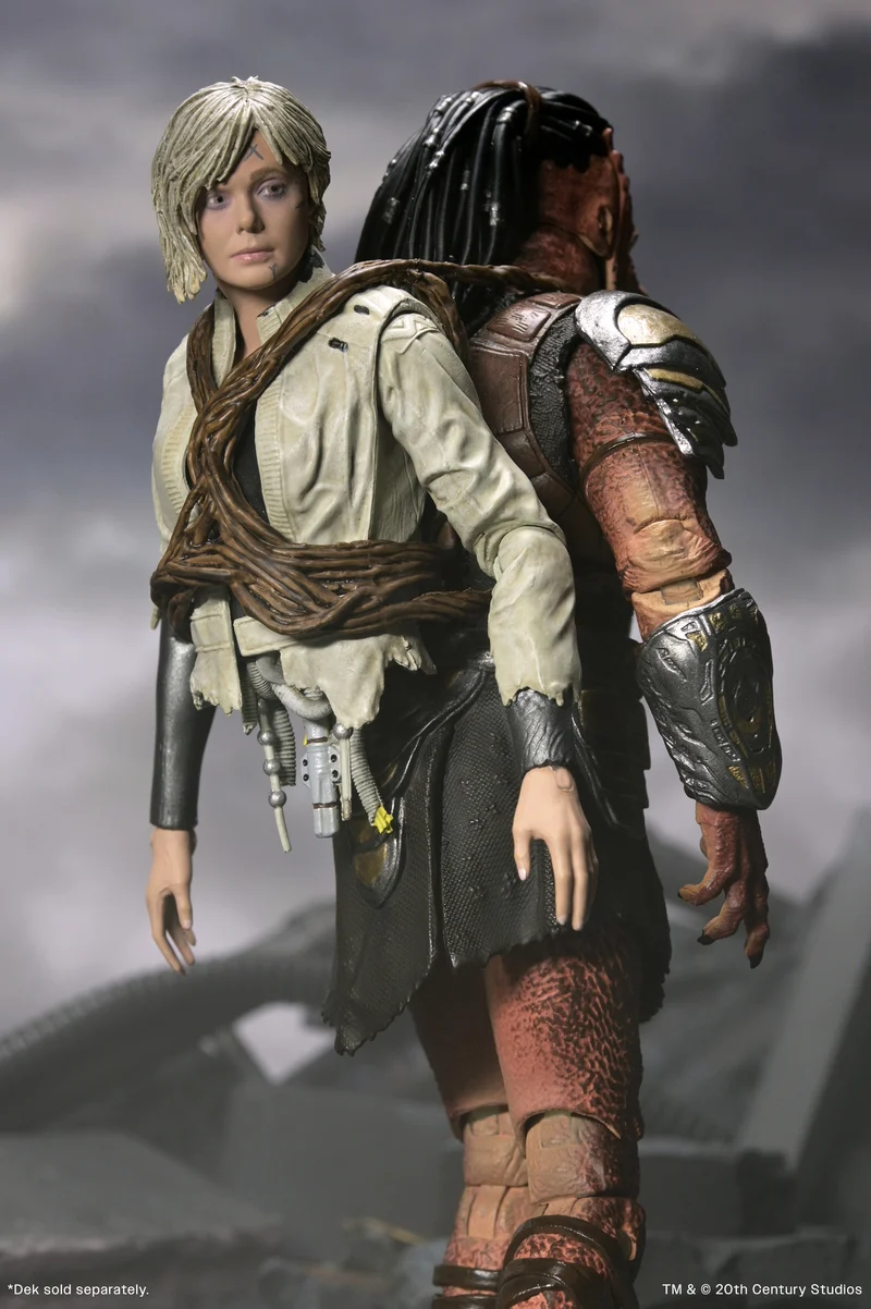 NECA Figura de Accion Ultimate: Depredador Tierras Salvajes - Thia y Bud 7 Pulgadas