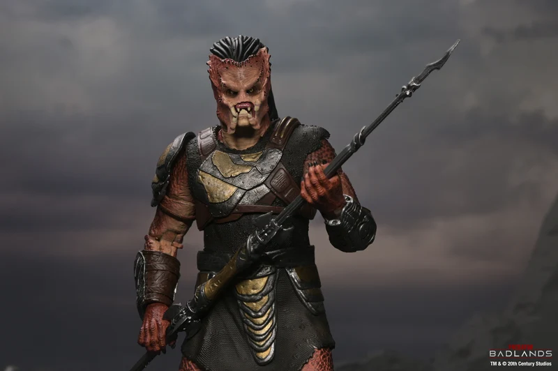 NECA Figura de Accion Ultimate: Depredador Tierras Salvajes - Dek Armadura de Entrenamiento 7 Pulgadas