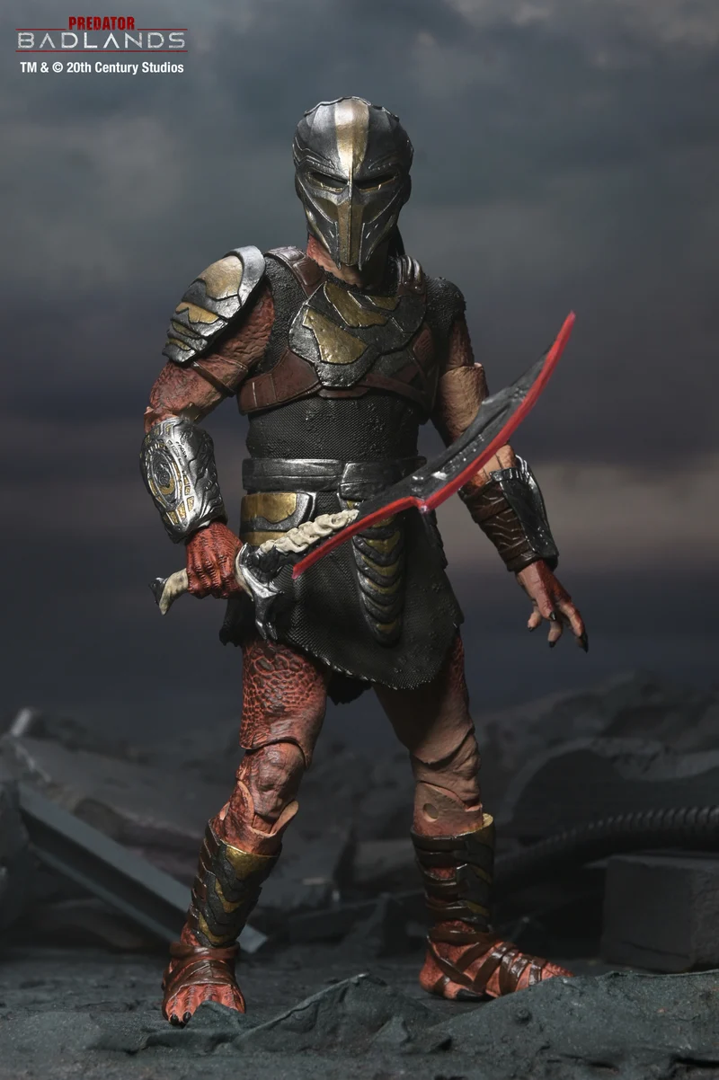 NECA Figura de Accion Ultimate: Depredador Tierras Salvajes - Dek Armadura de Entrenamiento 7 Pulgadas