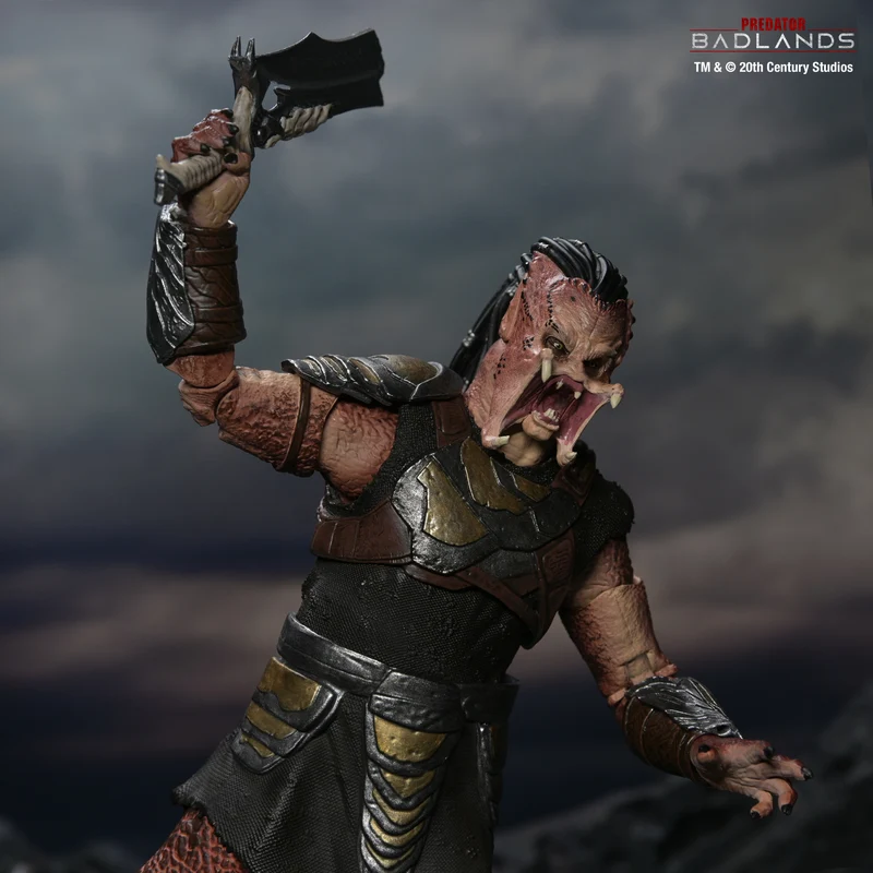 NECA Figura de Accion Ultimate: Depredador Tierras Salvajes - Dek Armadura de Entrenamiento 7 Pulgadas