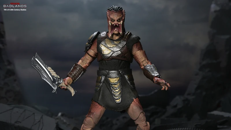 NECA Figura de Accion Ultimate: Depredador Tierras Salvajes - Dek Armadura de Entrenamiento 7 Pulgadas