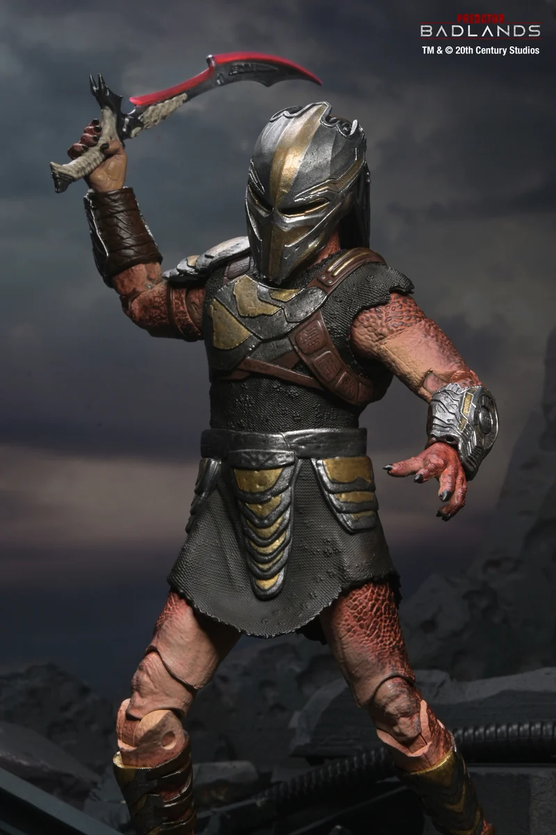 NECA Figura de Accion Ultimate: Depredador Tierras Salvajes - Dek Armadura de Entrenamiento 7 Pulgadas