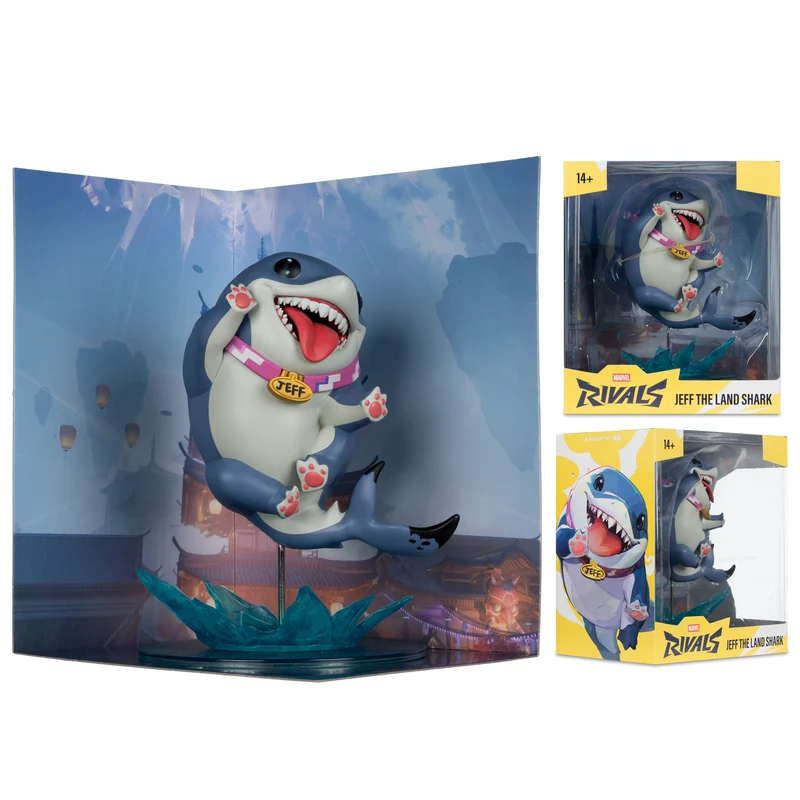 Mcfarlane Marvel Rivals Collection: Gamerverse Jeff The Landshark Escala 1/10