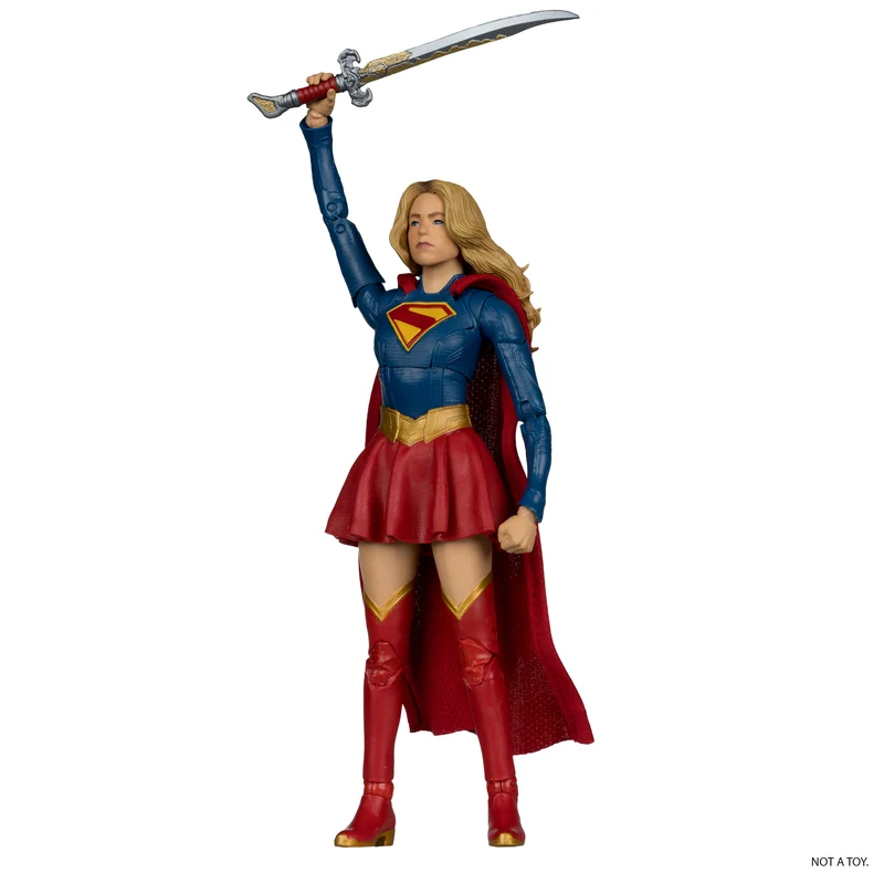 Mcfarlane Dc Theatrical Deluxe: Supergirl - Supergirl Con Krypto Movie 2026 7 Pulgadas
