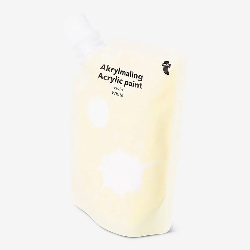 White acrylic paint - 80 ml