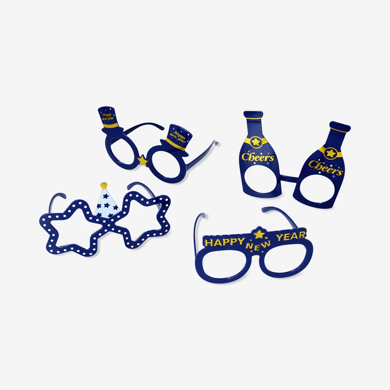 Set of party glasses - 4 pcs
