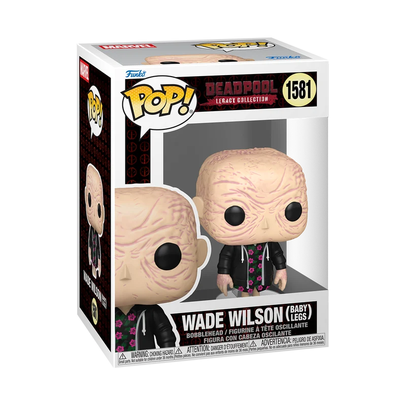 Funko Pop Marvel: Deadpool 2 - Deadpool con piernas de bebe