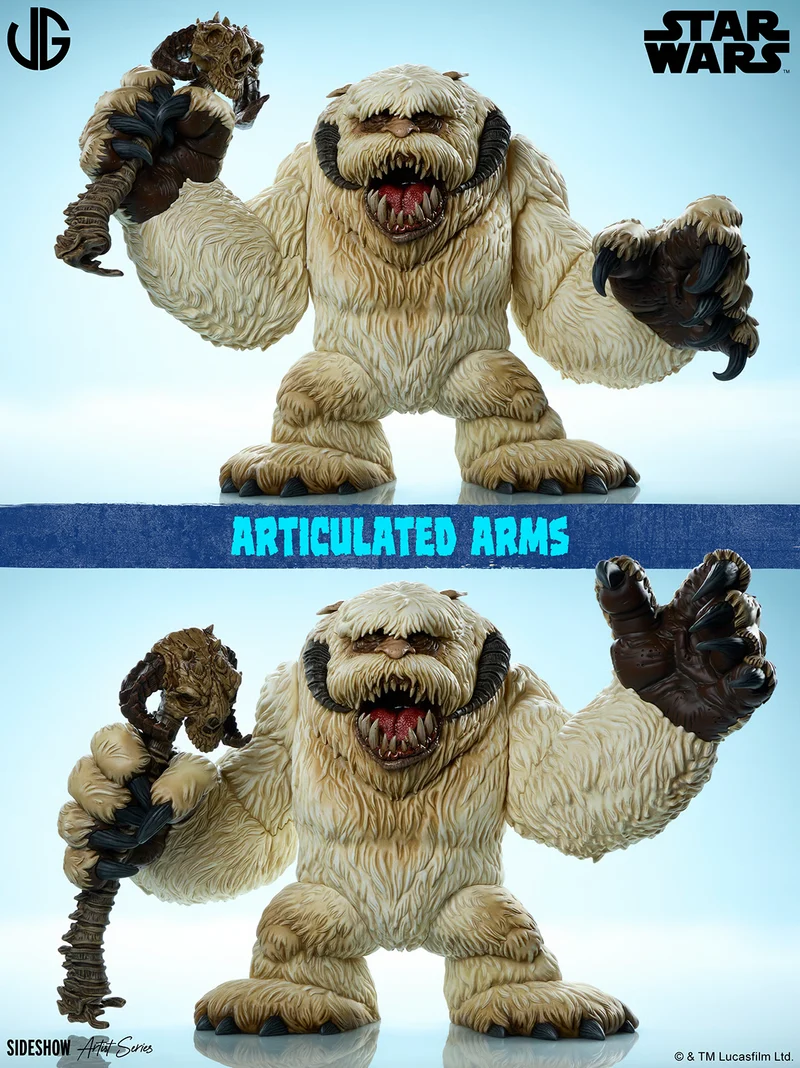 Sideshow: Star Wars El Imperio Contraataca - Wampa 12 Pulgadas