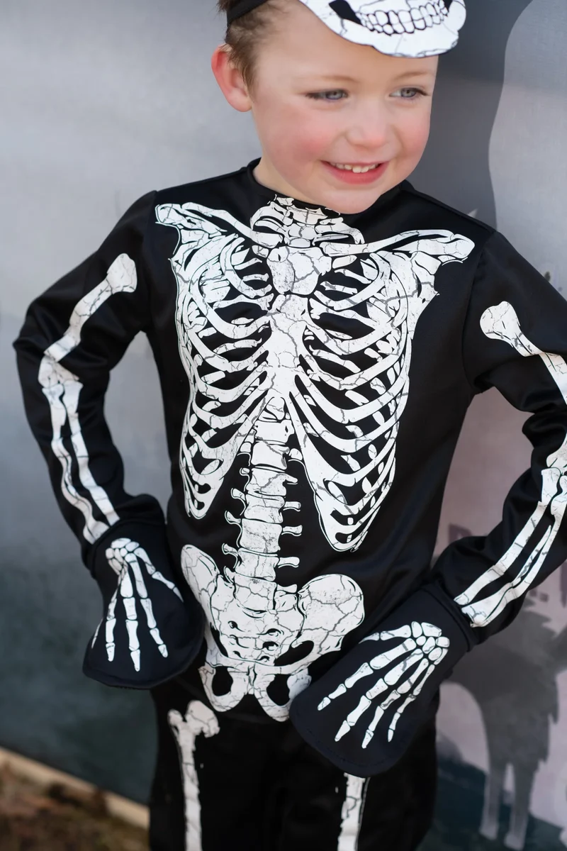 Disfraz Glow in the dark Skeleton · Great Pretenders (varias Tallas)