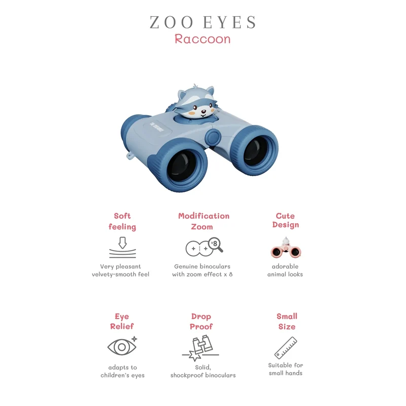 Zoo Eyes Raccoon · Zoofamily