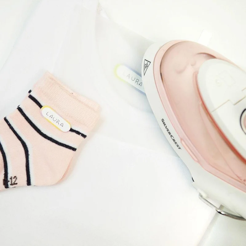 60 Etiquetas termoadhesivas para ropa · Marky