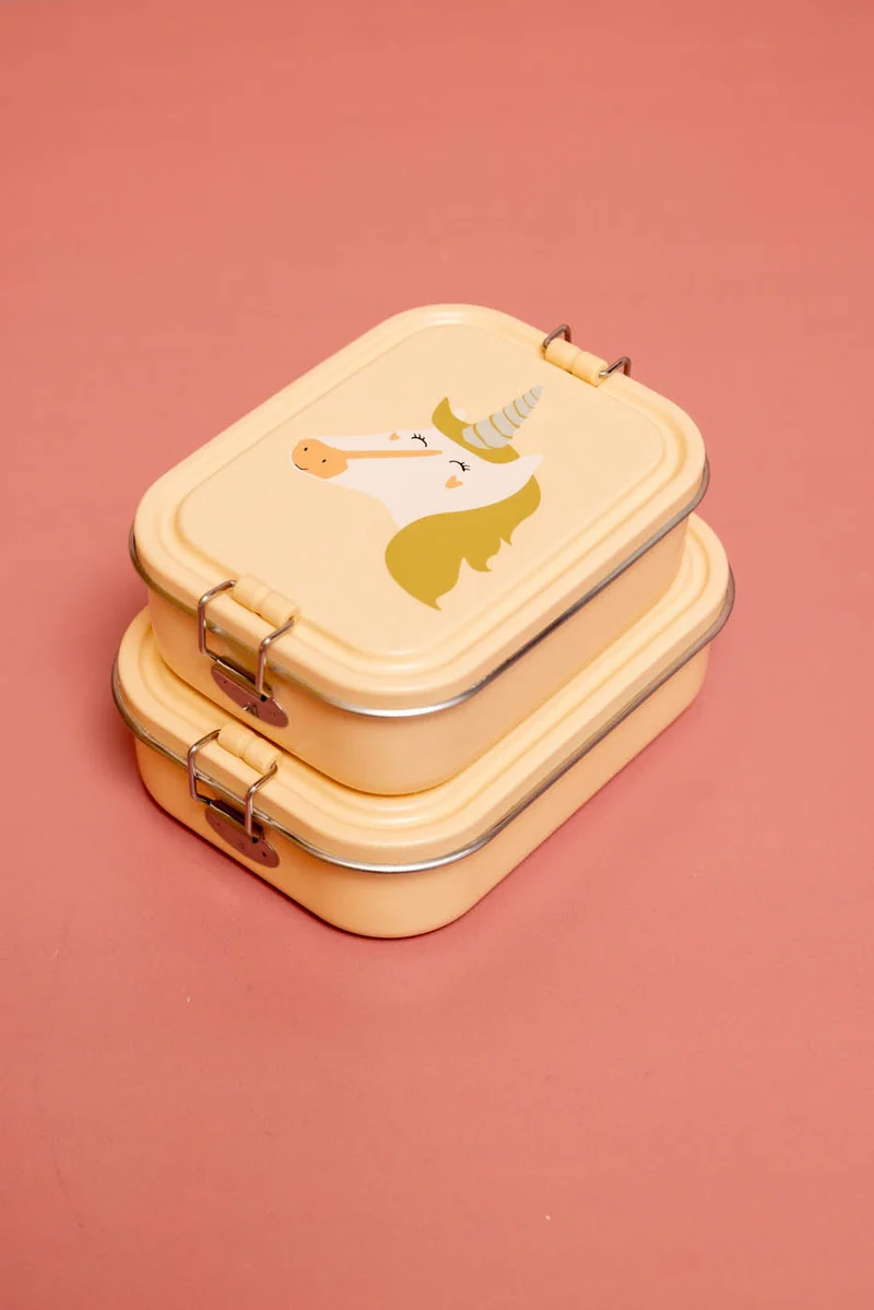 Tupper acero grande · Mrs. Unicorn · Trixie