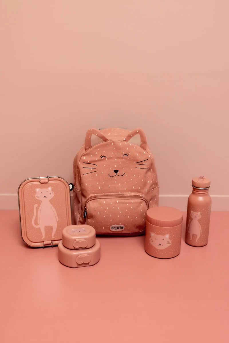 Tupper acero grande · Mrs. Cat · Trixie