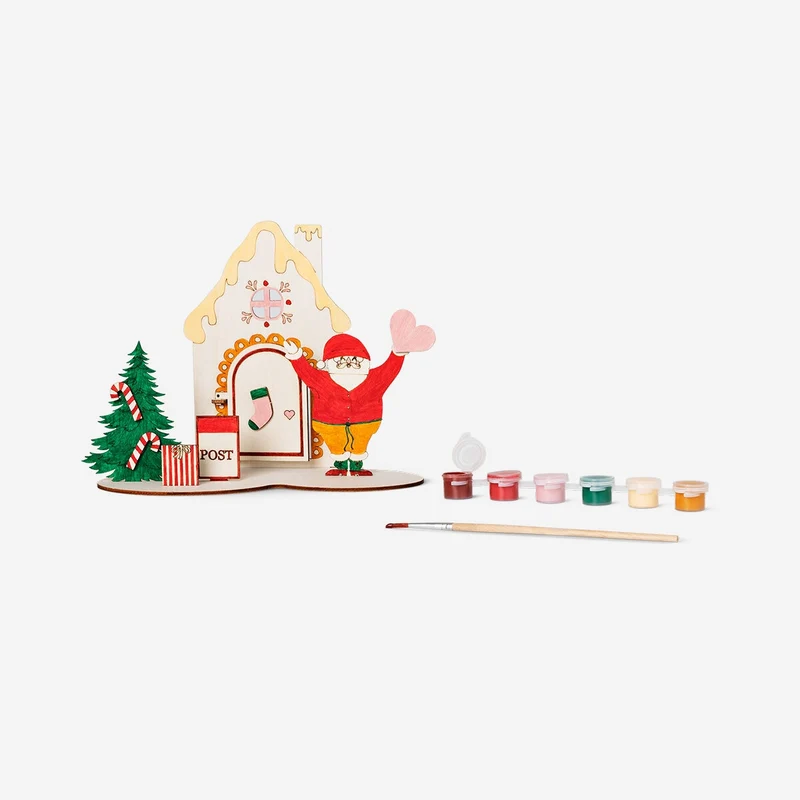 DIY elf door decoration