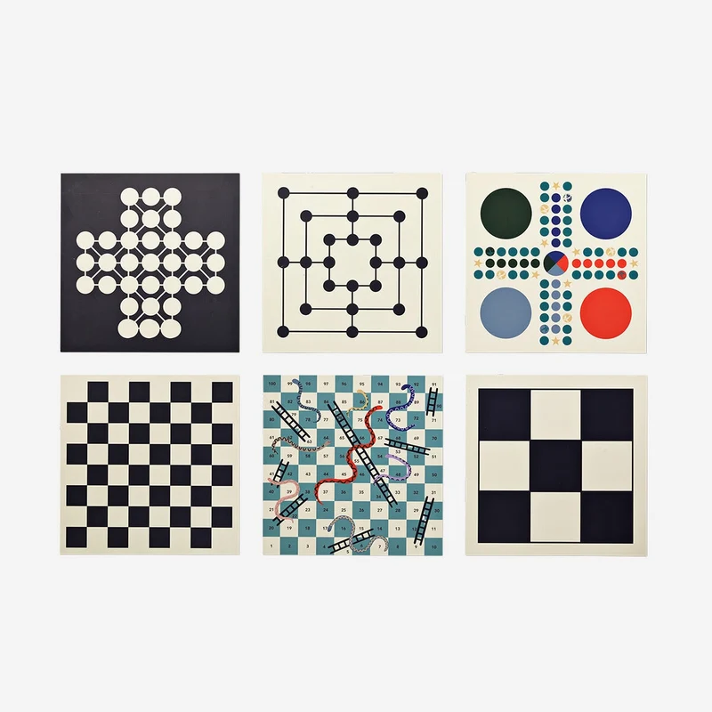 12-in-1 Board games with extra dice