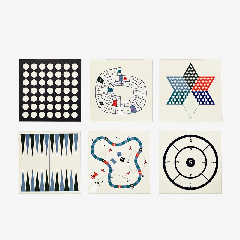 12-in-1 Board games with extra dice