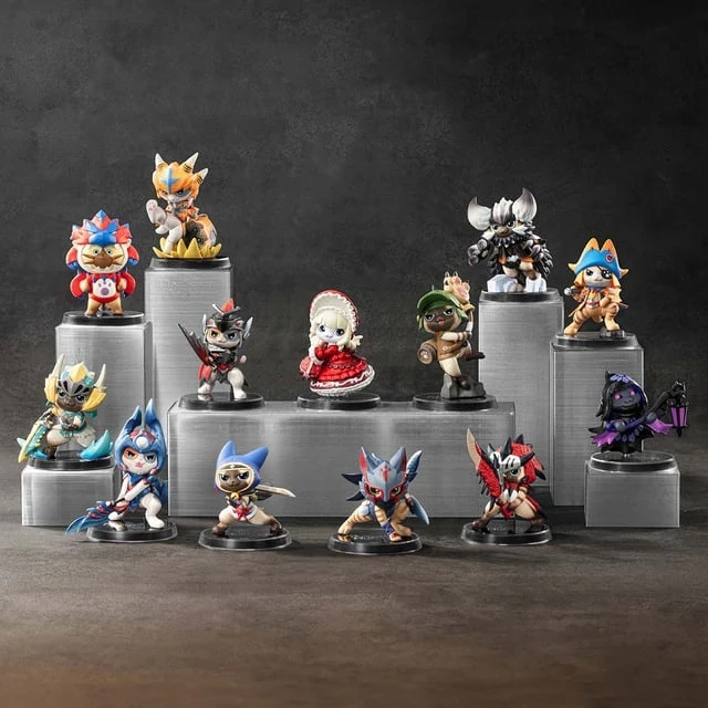 POP MART: Monster Hunter - Palico Series Figures
