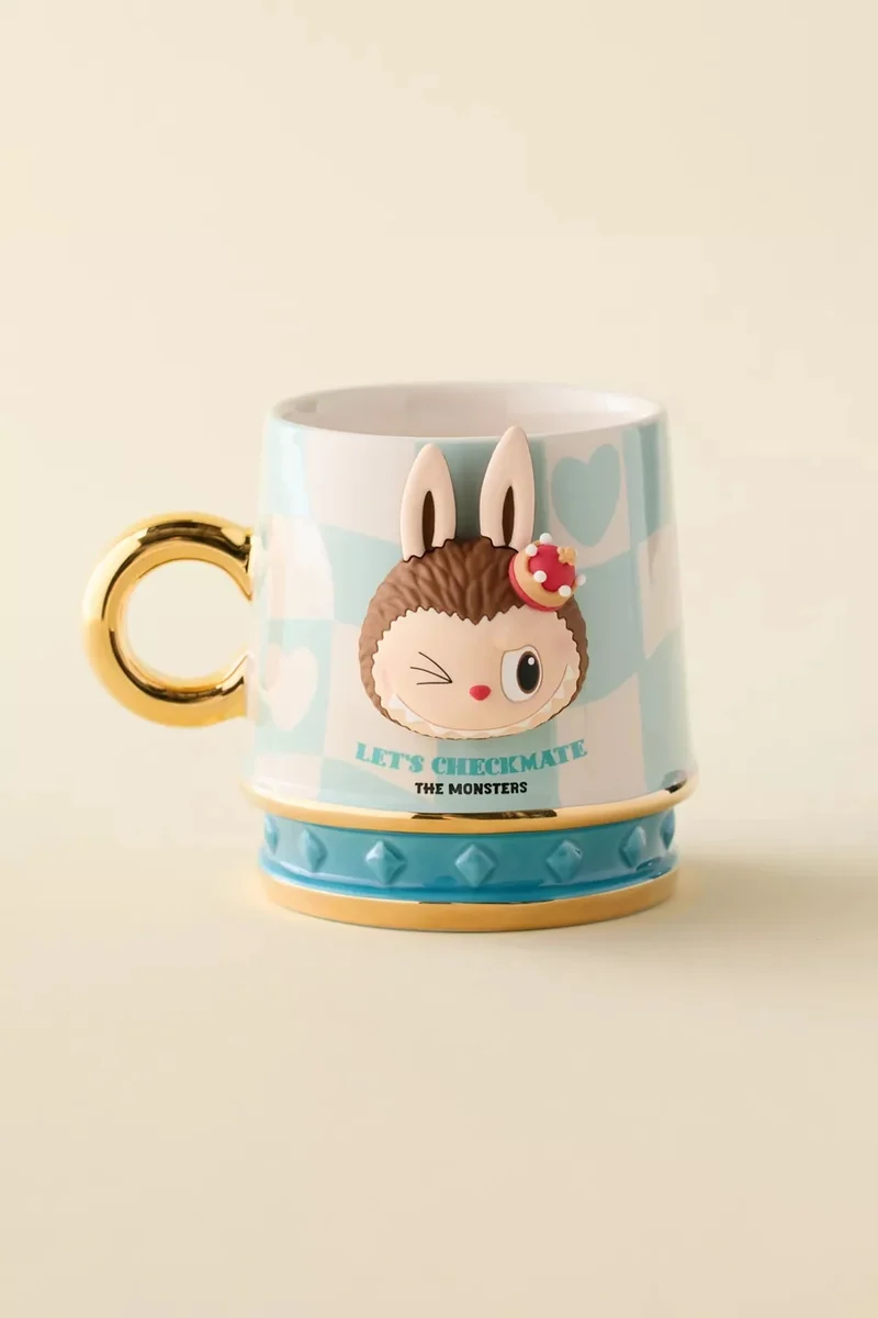 POP MART: Labubu The Monsters - Let's Checkmate Series - Mug (Blue)