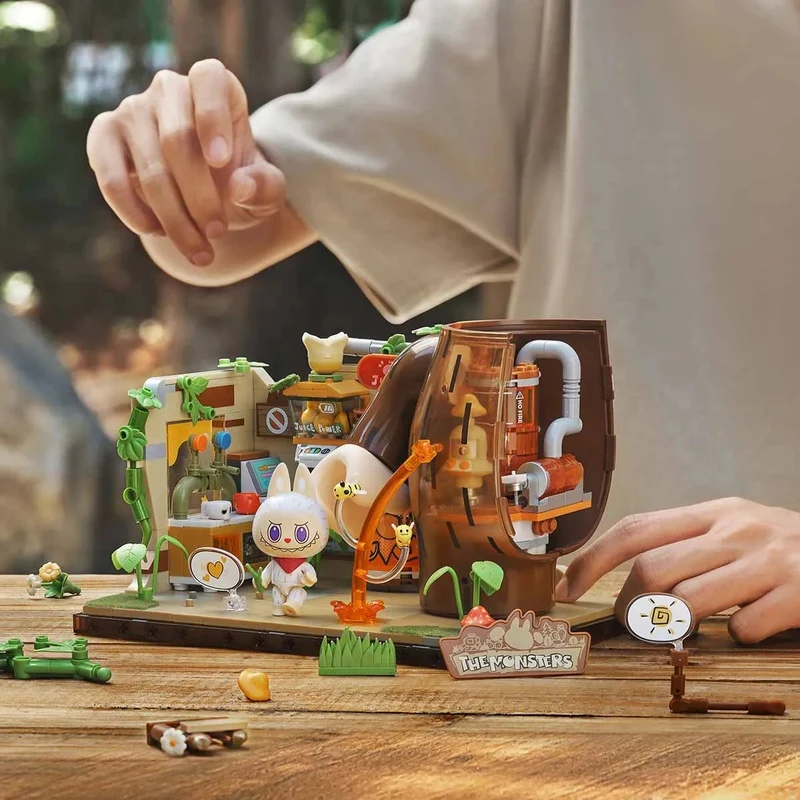 POP MART: Labubu The Monsters - Forest Secret Base Series Blocks - Playful Home