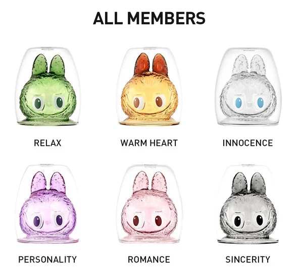 POP MART: Labubu The Monsters Cheers Series - Double walled Glass Blind Box