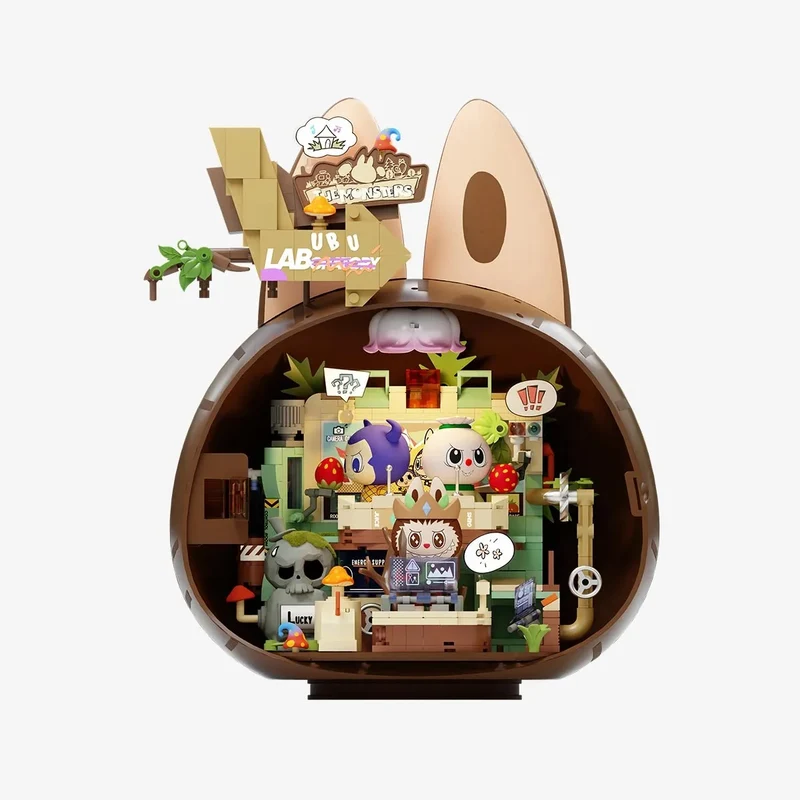 POP MART: Labubu The Monsters - Forest Secret Base Series Blocks - Rolling Gems