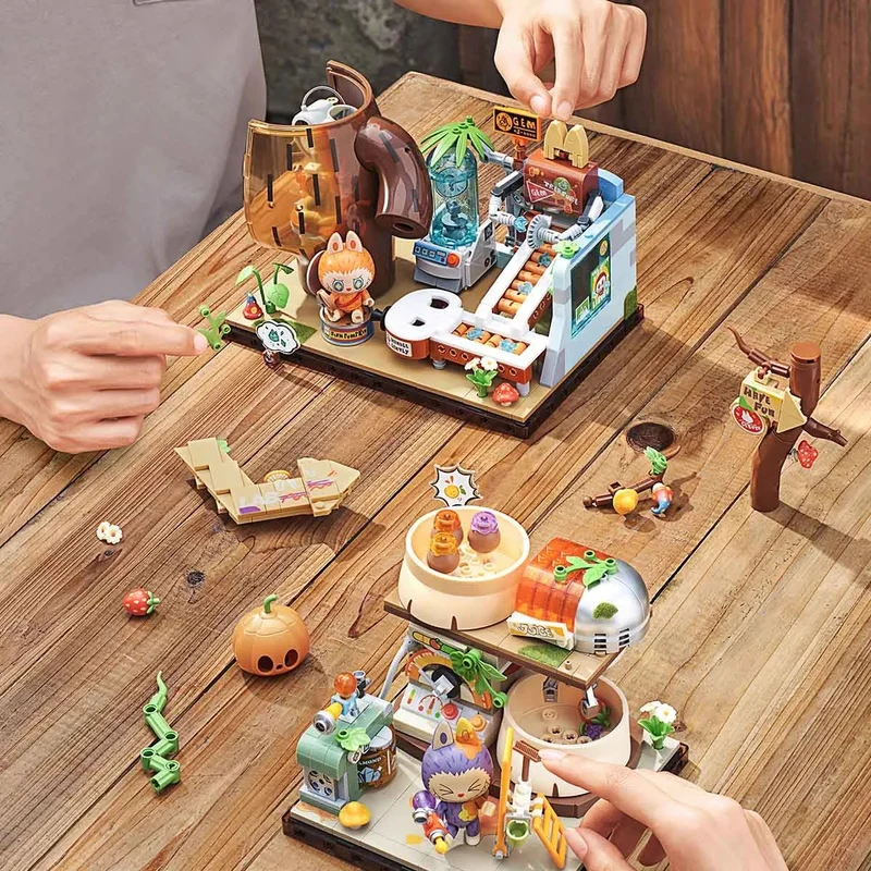 POP MART: Labubu The Monsters - Forest Secret Base Series Blocks - Rolling Gems