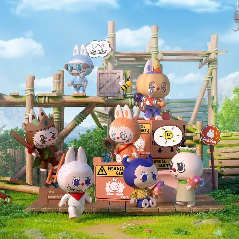 POP MART: Labubu The Monsters - Forest Secret Base Series Blocks - Rolling Gems