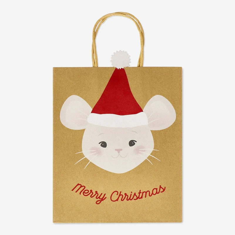 Mouse shaped gift bag