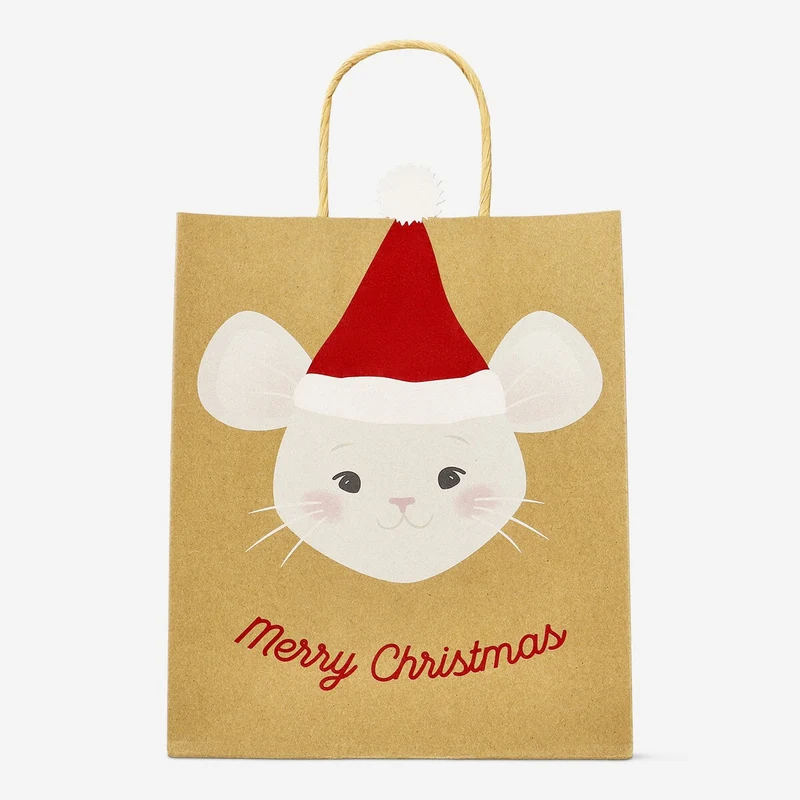Mouse shaped gift bag