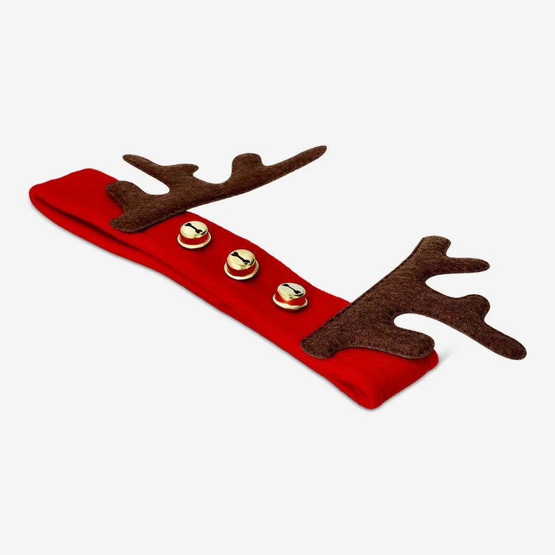 Reindeer hairband with bells