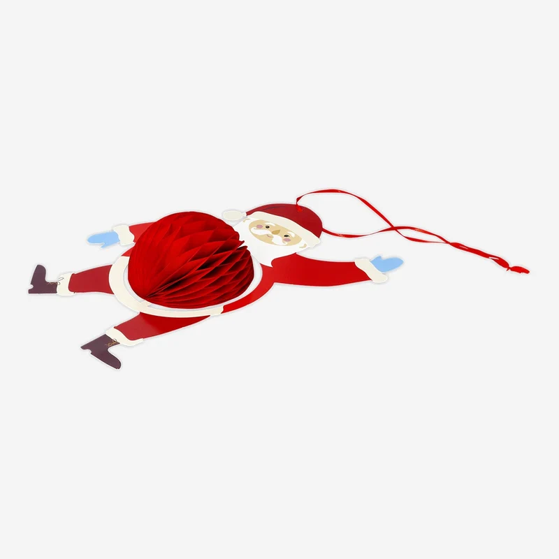 Paper decoration santa