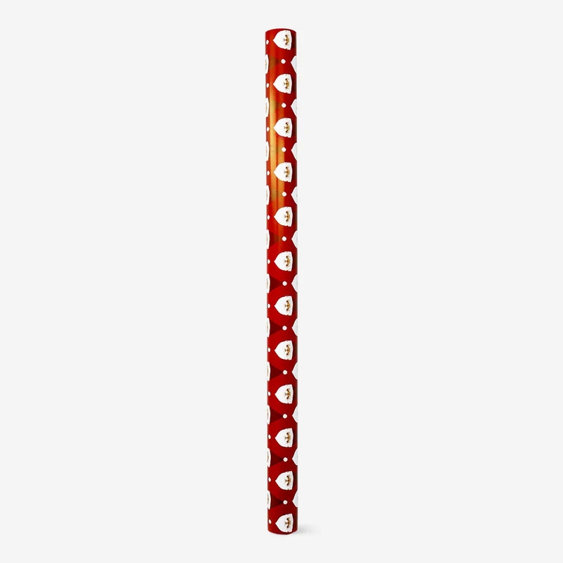 400 cm Wrapping paper - Santas