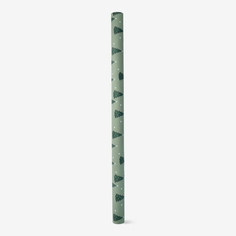 400 cm Wrapping paper - Christmas trees