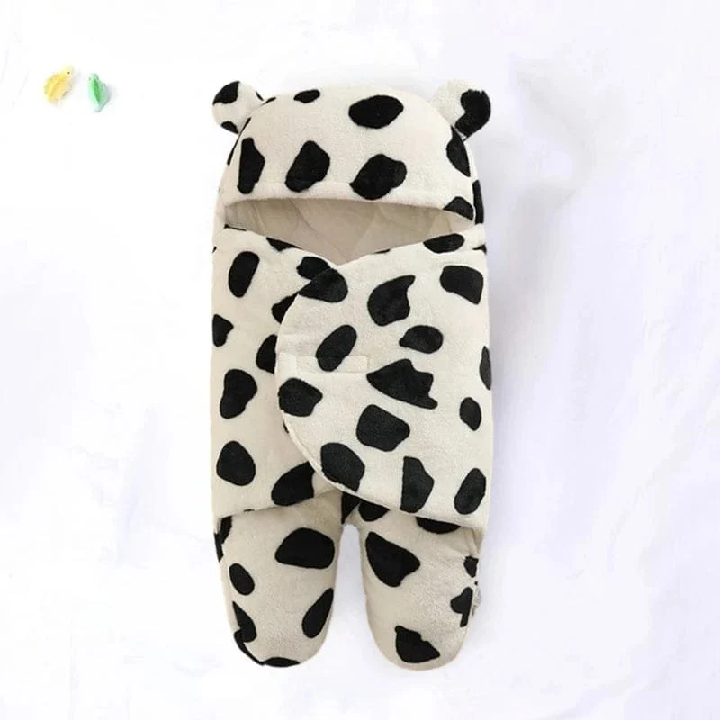 Thick Fleece Newborn Sleep Bag with Cotton Lining