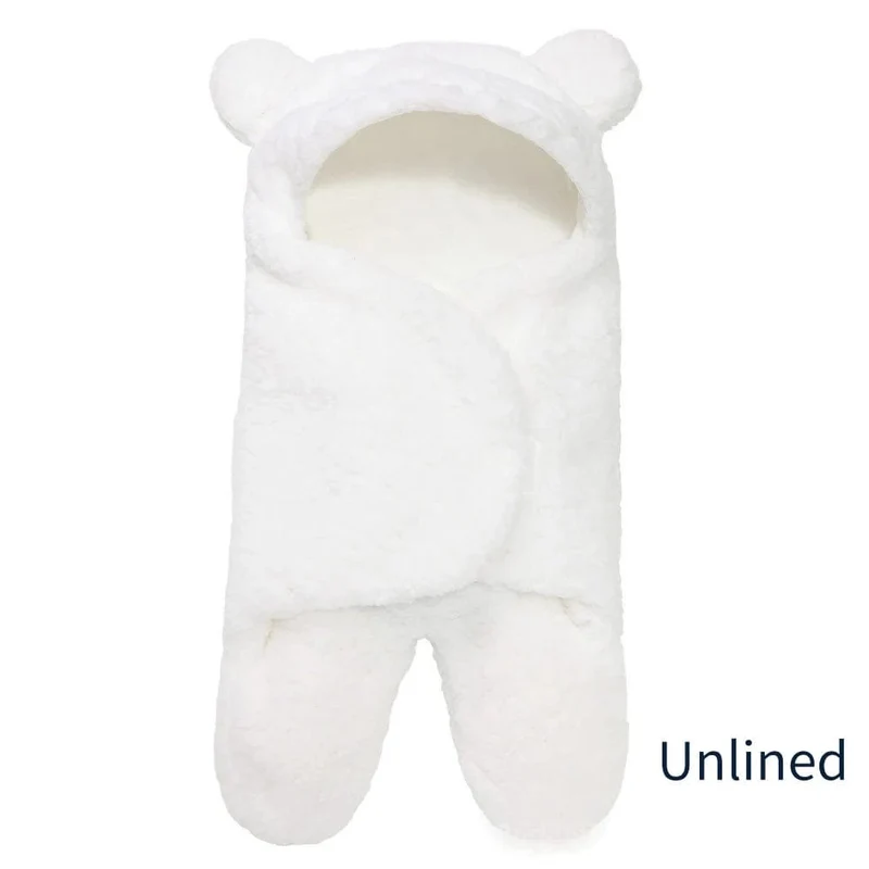 Thick Fleece Newborn Sleep Bag with Cotton Lining