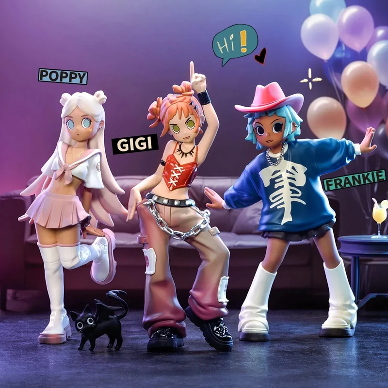 POP MART: Peach Riot - Rise Up Series Figures