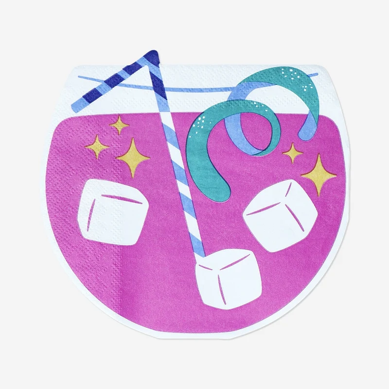 Cocktail napkins - 16 pcs