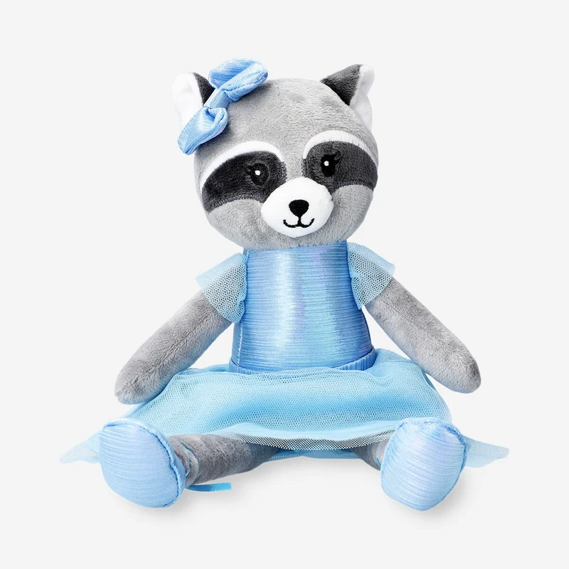 Plush toy - Raccoon in dress